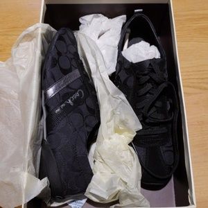 Black Coach shoes